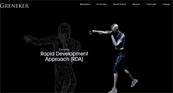 Desktop Screenshot of greneker.com